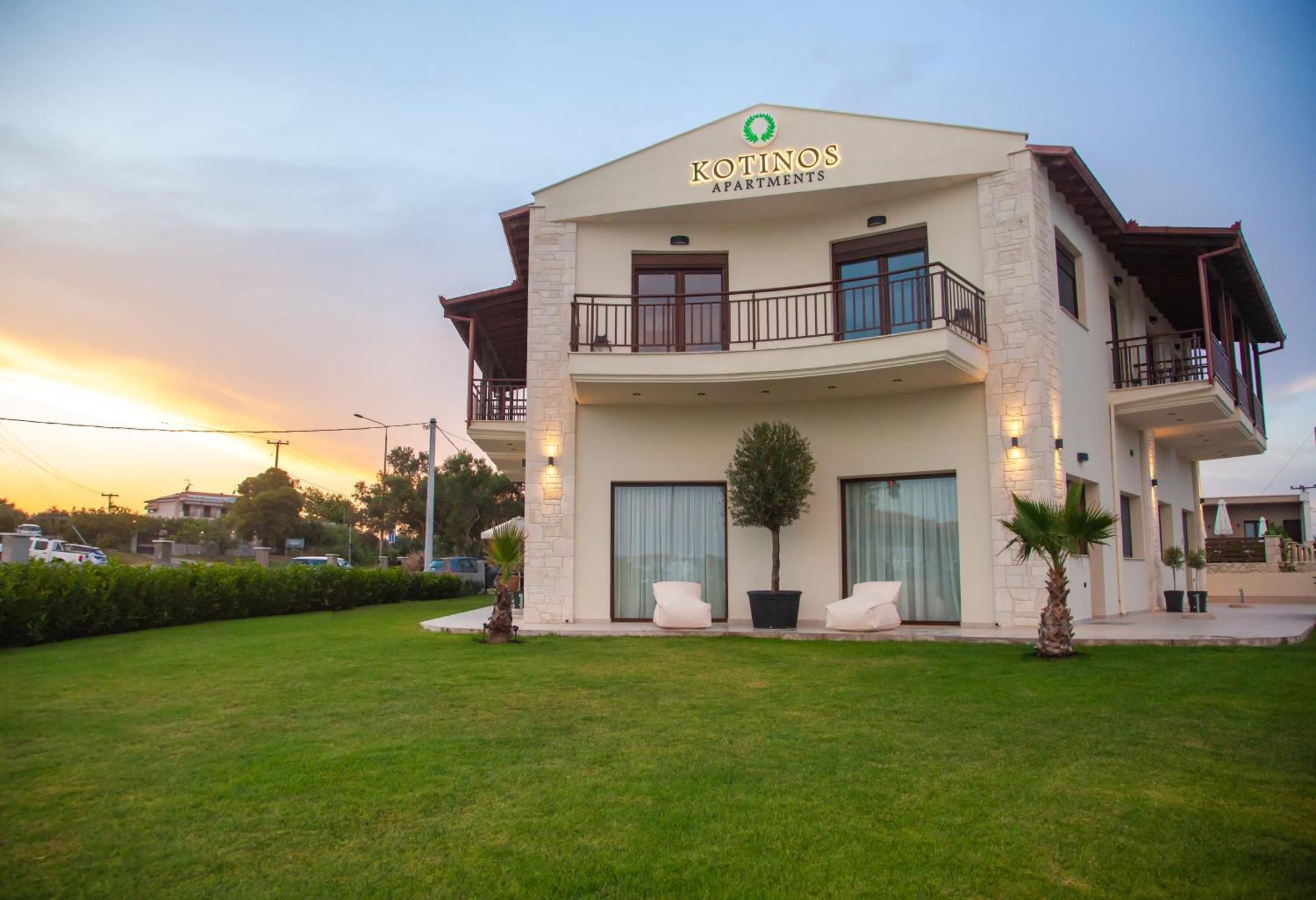 Kotinos Apartments Afytos Exterior foto
