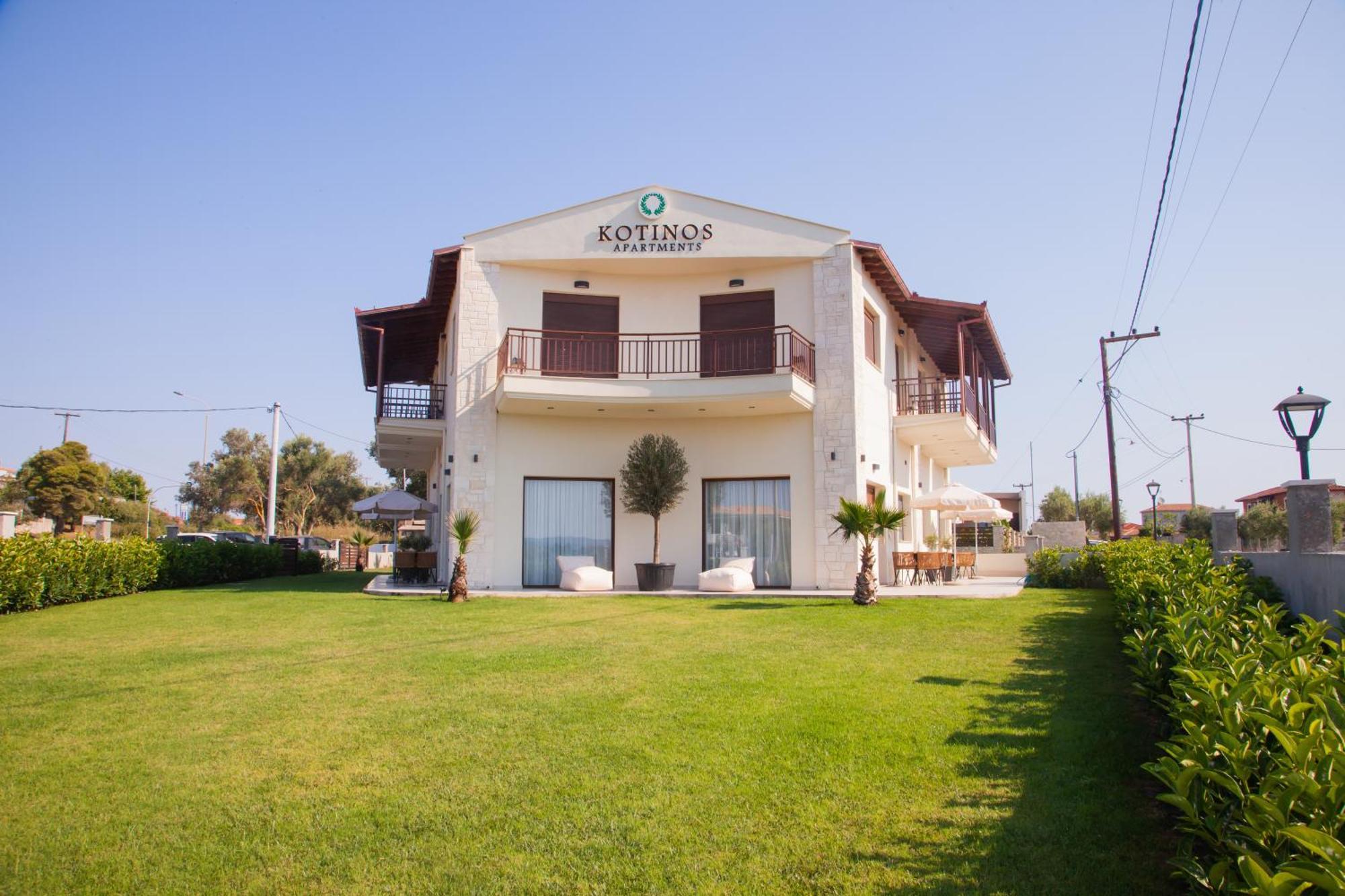 Kotinos Apartments Afytos Exterior foto